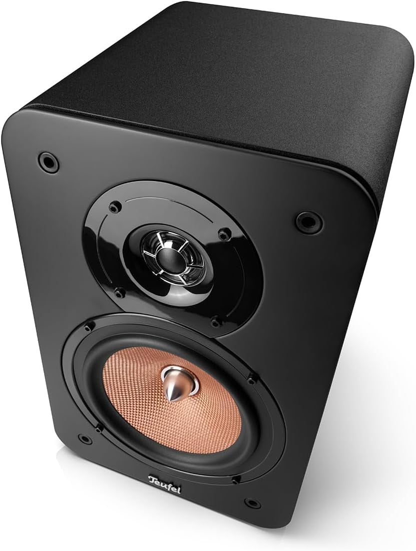 Teufel Ultima 20 5.1 Surround Sound System, Front- Oder Downfire-Subwoofer (Optional Kabellos Ansteuerbar), Bassreflex, Hifi Heimkino Soundsystem (Schwarz)