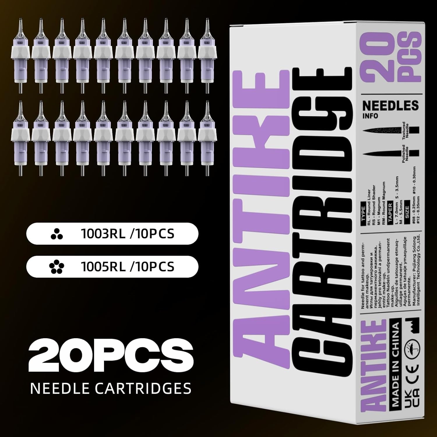 Tattoo Maschine Set Kabellos Mit 2Stk 1500Mah Led-Digitalanzeige Tattoo Akku 20Stk Tattoo Nadeln 11 Tattoo Farbe,Tattoo Starter Set Komplett Für Anfänger Und Tattoo Künstler