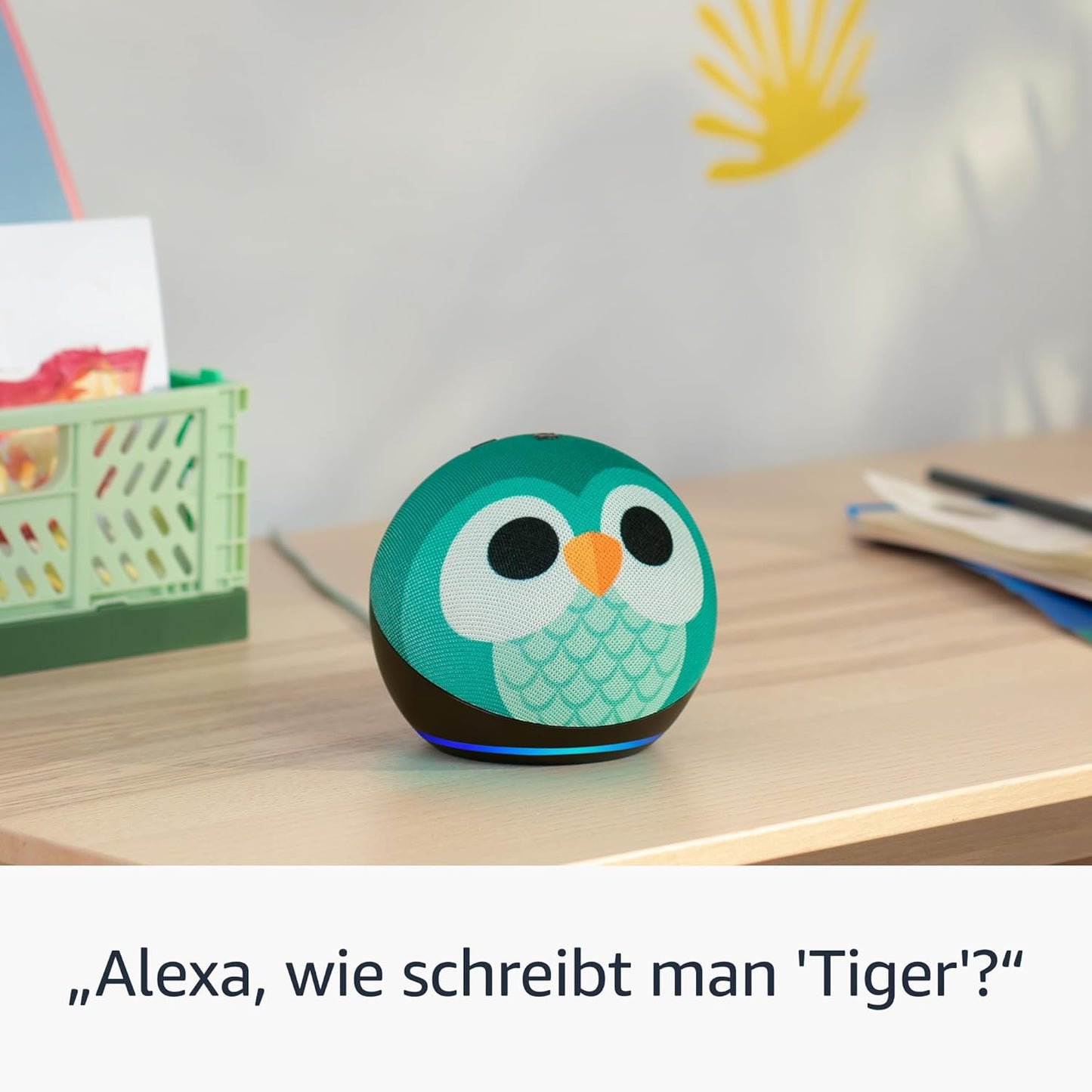 Echo Dot Kids (Neueste Generation) | Smarter WLAN- Und Bluetooth-Lautsprecher Mit Alexa | 1 Jahr  Kids+ Inklusive | Eulen-Design