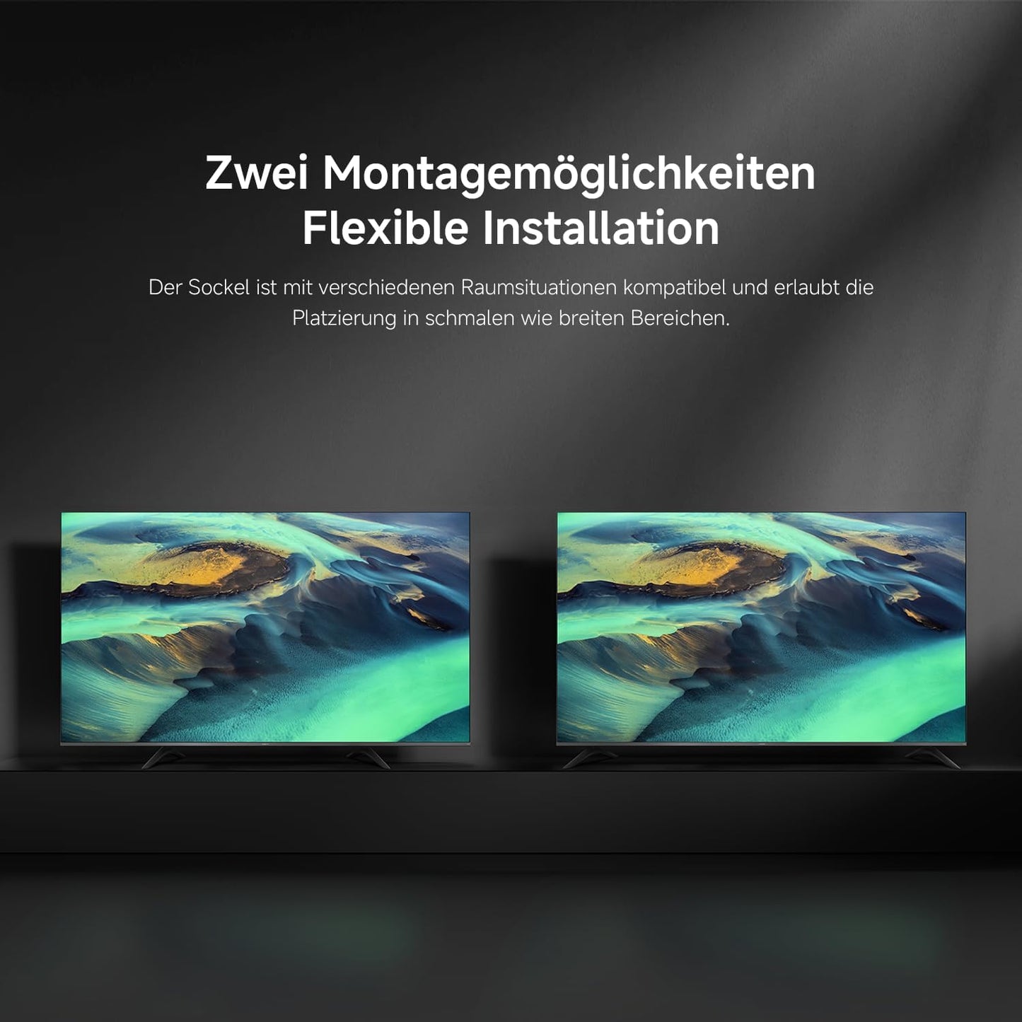 Xiaomi TV F Pro 75(190 Cm), 4K UHD QLED, Smart TV, Fire OS8, Triple Tuner DVB-C/S/S2/T/T2,HDR10+, 60Hz Mit 120Hz Game Boost Mode,Memc,Sprachsteuerung Mit Alexa,2Gb+32Gb,Kompatibel Mit Apple Airplay