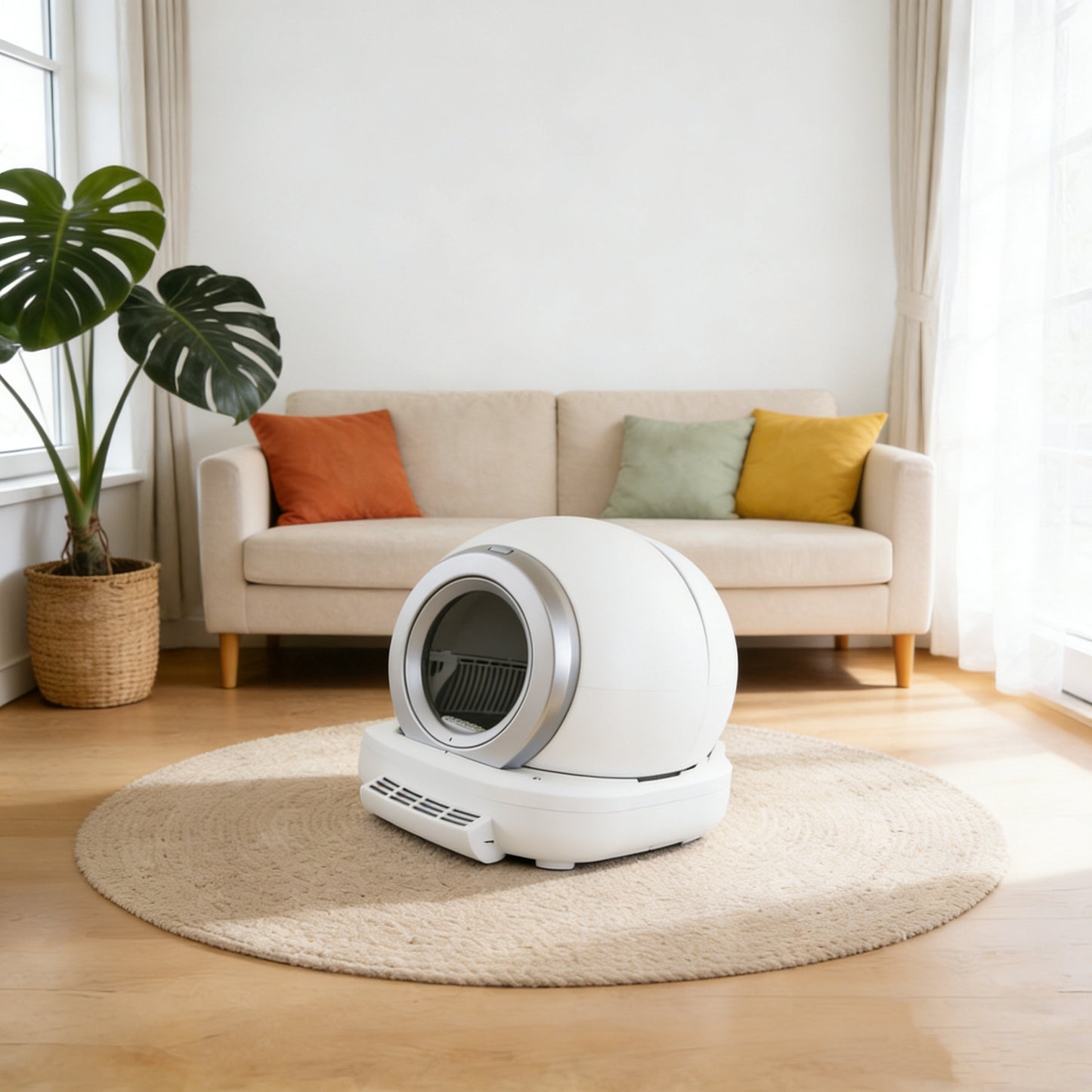 Cross border intelligent fully automatic cleaning of cat litter box and automatic removal of cat litter