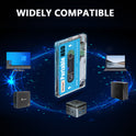 Kinhand 500G HDD Portable External Hard Drive Disk 55000 Retro Games For PSP/SEGA SATURN/Wii Gaming Card for Computer Laptop