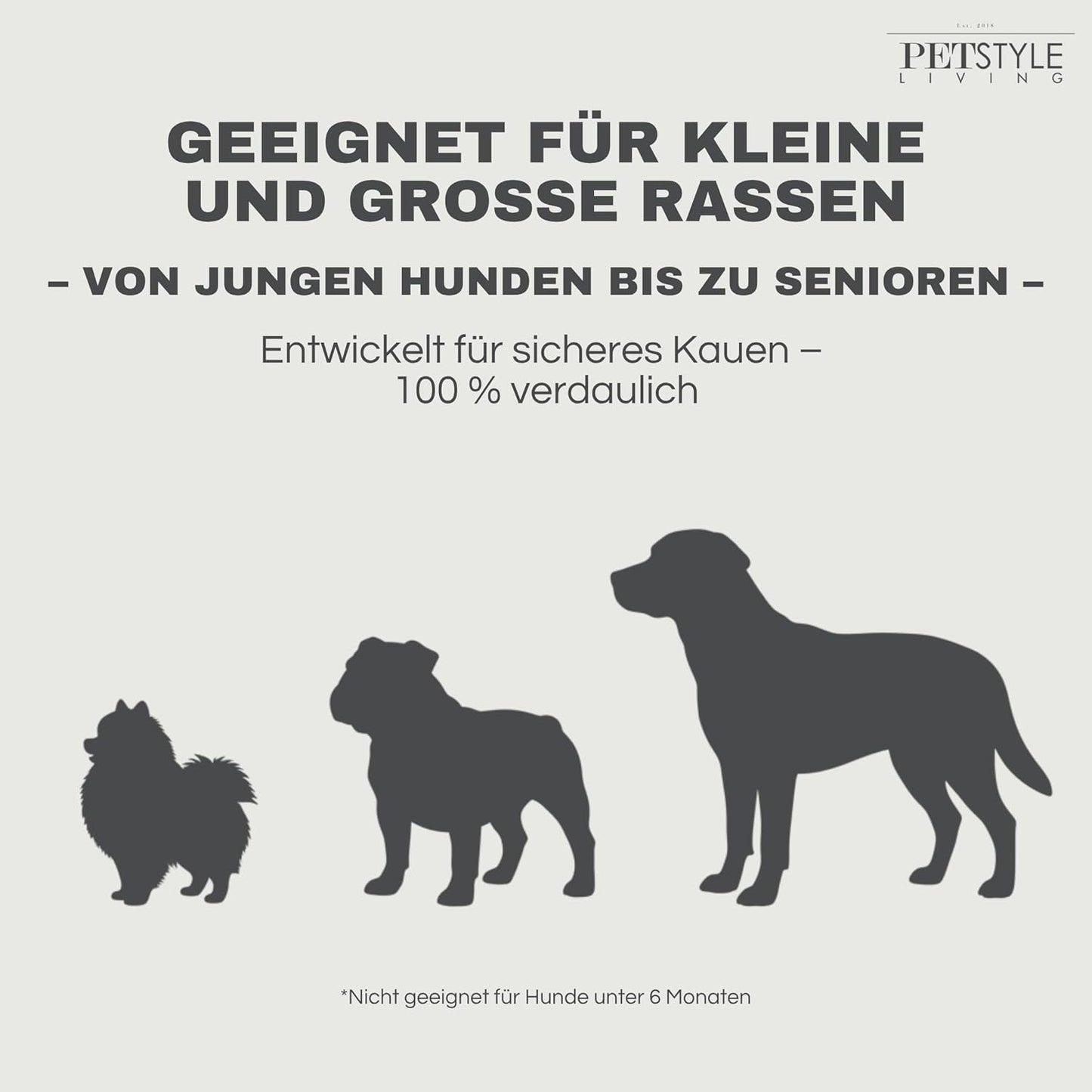 Kaustange Mit Huhn & Rind - Hundesnack - 12,5Cm - 100 Stück