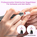 Nagelfräser Kabellose Elektrische Nagelfeile - 35000 U/Min Nagelfräser Für Gelnägel, 12 in 1 Professionell Fräser Für Nägel & Acrylnägel, Maniküre Pediküre Set Mit 5 Geschwindigkeiten