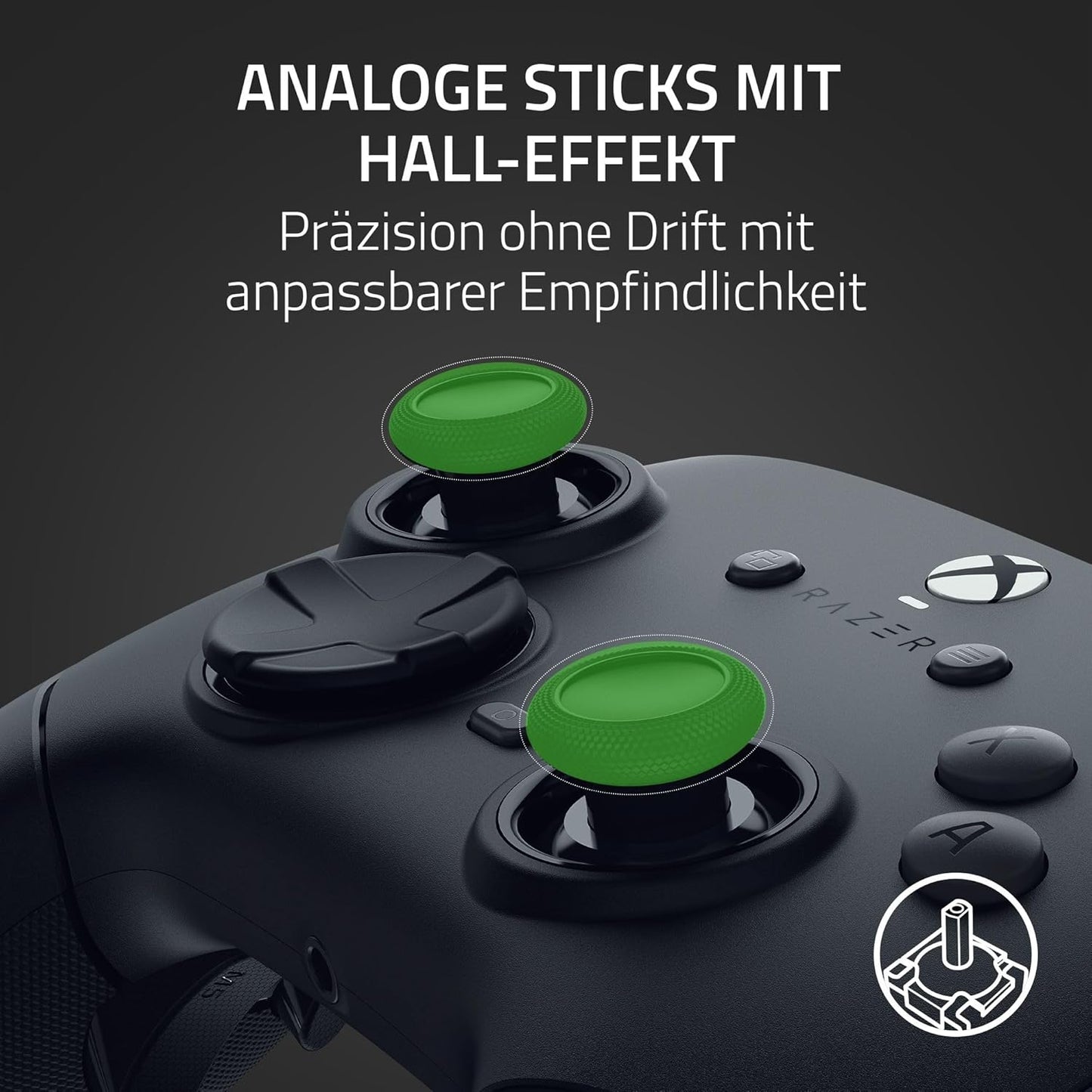 Razer Wolverine V3 Tournament Edition - Kabelgebundener Esports Controller Für Xbox X|S & PC (Mecha Tactile Action Buttons, Pro Hypertriggers, 8-Wege D-Pad, 3M USB-C Kabel) Schwarz