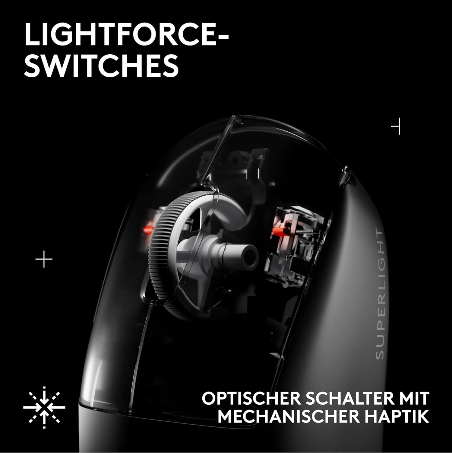 Logitech G PRO X Superlight 2 SE Kabellose Gaming-Maus, 60 G Pro-Grade-Maus Mit 5 Programmierbaren Tasten, 44K-Dpi-Sensor, 8.000 Hz Signalrate, Usb-C-Ladefunktion Für Pc/Mac - Schwarz