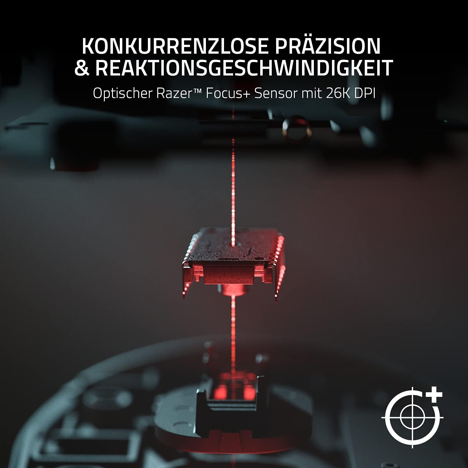 Razer Basilisk V3 - Kabelgebundene, Anpassbare Gaming Maus Mit Chroma RGB Für PC / Mac (10+1 Programmierbare Tasten, Neigbares Hyperscroll Mausrad, Ergonomisches Design) Schwarz