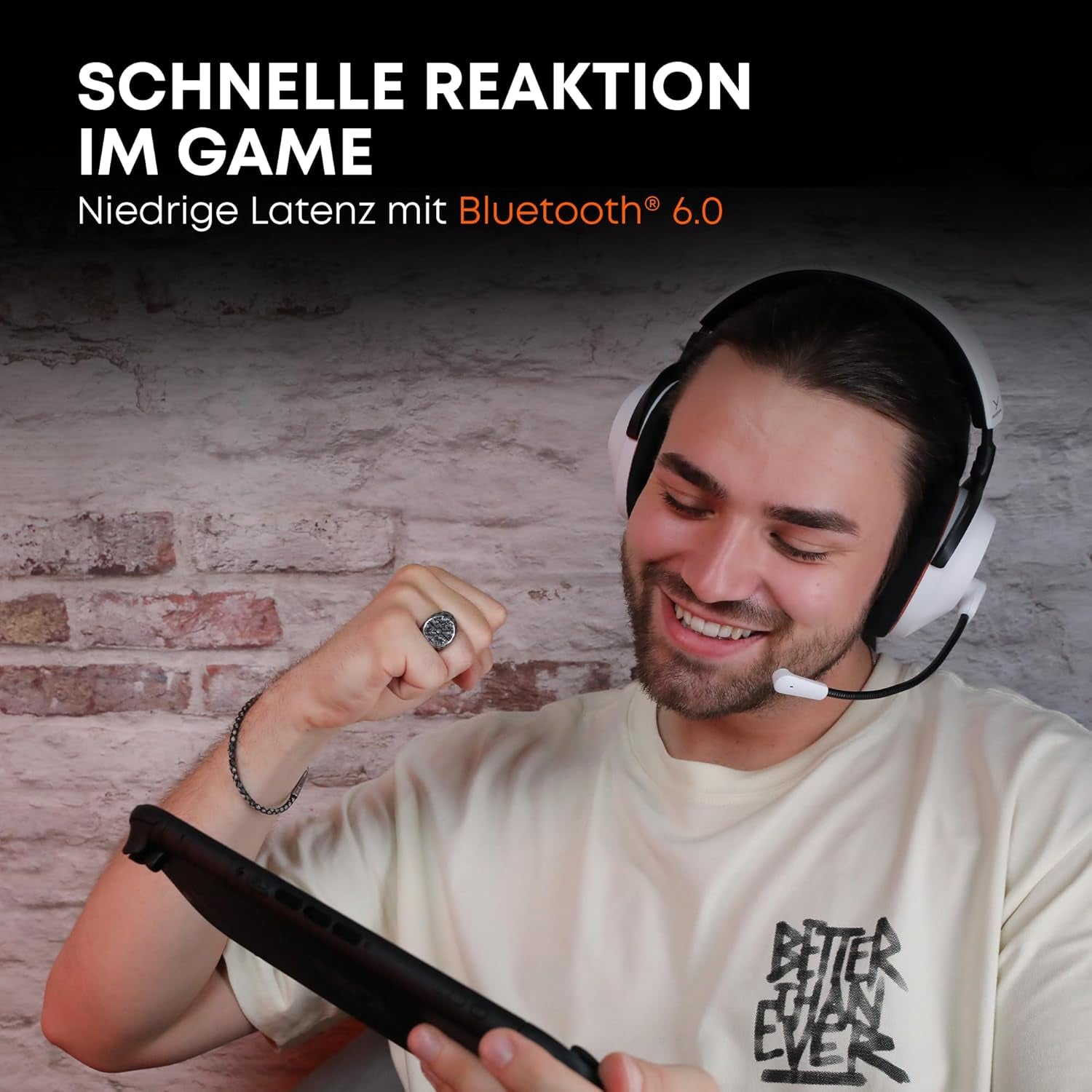Beyerdynamic MMX 230 Wireless Gaming Headset Mit ANC Und Bluetooth® 6.0, 60 Stunden Akkulaufzeit, Ersetzbarem Akku, in Schwarz