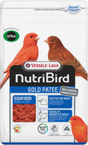 Versele-Laga Nutribird Gold Patee Kanarien Rot | 5 Kg | Gebrauchsfertiges Eifutter Für Kanarien, Einheimische Vögel & Exoten | Mit 100% Natürlichem Honig Angefeuchtet