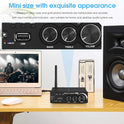 Douk Audio 320W Bluetooth 5.0 Hifi-Verstärker Empfänger 2.0-Kanal Stereo Power Amplifier Subwoofer Amp Mini Class D Integrierter Verstärker USB Music Player Für Passivlautsprecher Zu Hause (M1 PRO)