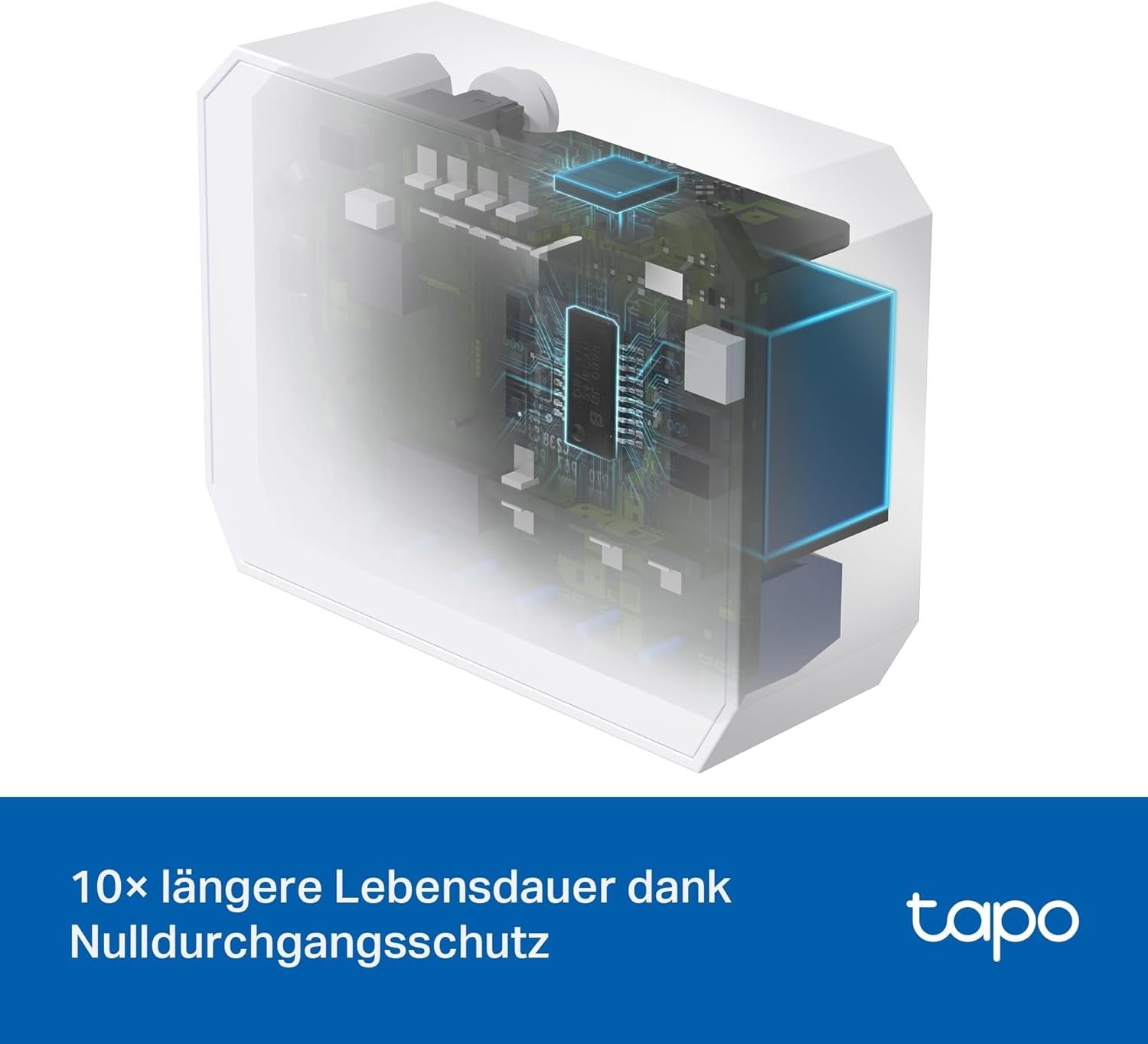 Tapo S110E WLAN Und Bluetooth Smart Relaisschalter, Dry/Wet Contact, 1 Kanal, 10A, Lichtschalter, Garagentoröffner, Energieerfassung, Kompatibel Mit Alexa, Matter, Kein Hub Erforderlich