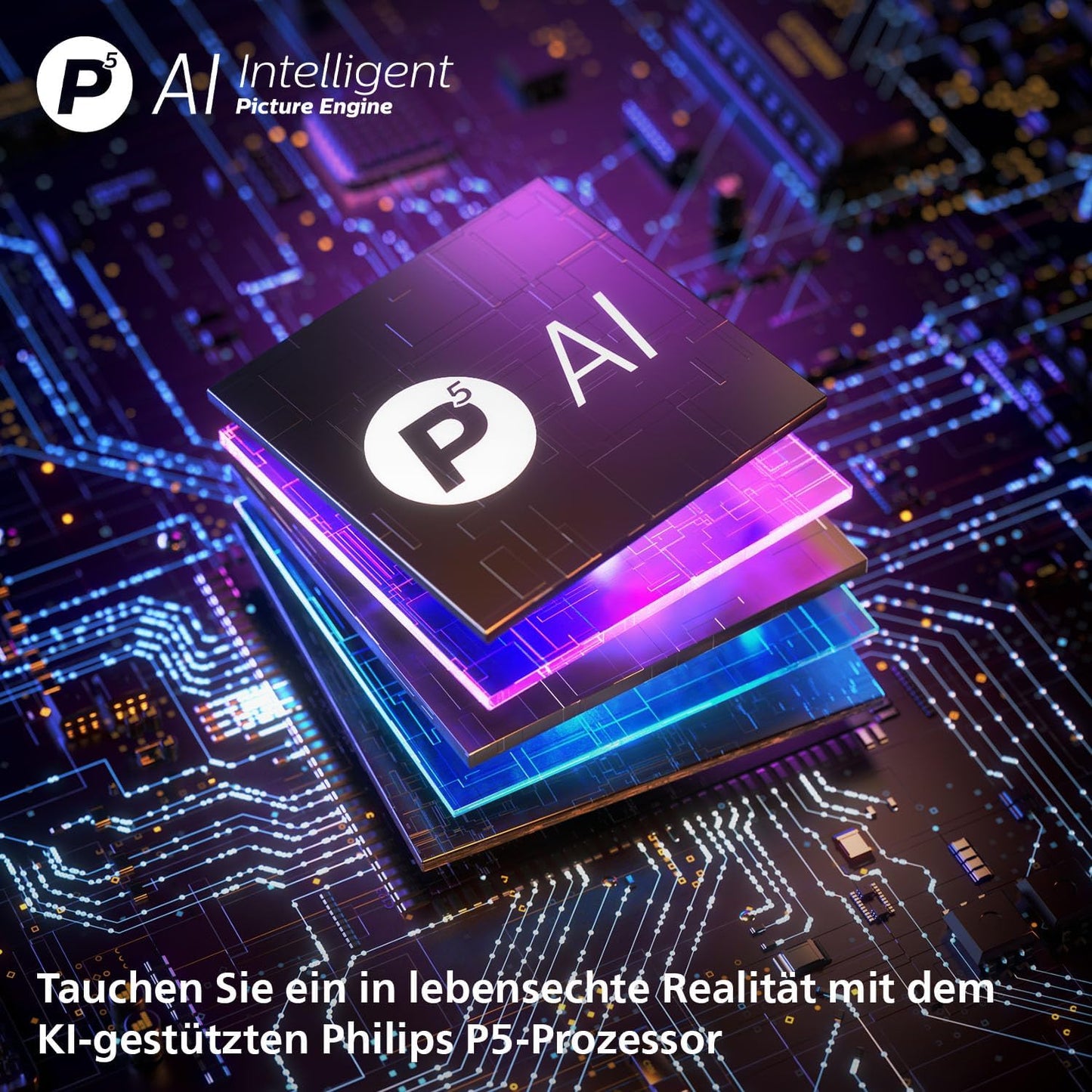 Philips Ambilight 77OLED760 4K OLED Smart TV - 77 Zoll Display Mit P5 AI Perfect Picture Engine Ultra HD, Titan OS, Dolby Vision Und Atmos Sound - Funktioniert Mit Alexa Und Google Sprachassistent