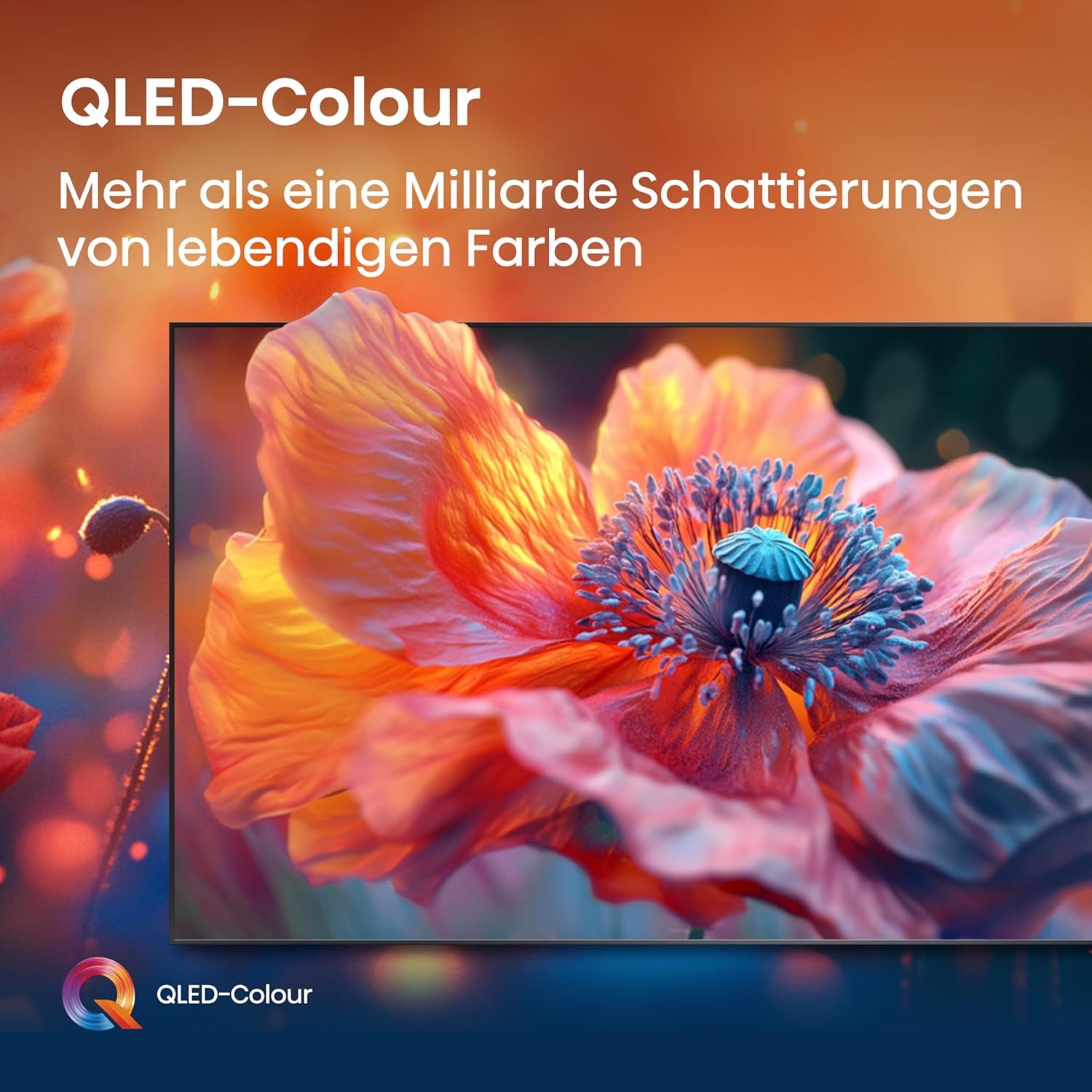 Hisense 75E7Q Fehrnseher, 75 Zoll, 4K UHD QLED, Smart TV, Game Mode Plus, Filmaker Mode, Dolby Vision Atmos, HDR10, HLG, HDR Immersive, AI 4K Upscaler, Dolby MS12, DTS X, Sprachsteuerung [2025]