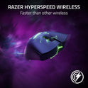 Razer Deathadder V3 Pro Wireless Gaming Maus + Hyperpolling Wireless Dongle: 63G Ultra Lightweight - Focus Pro 30K Optical Sensor - Optical Switches Gen-3-5 Programmierbare Tasten - Schwarz