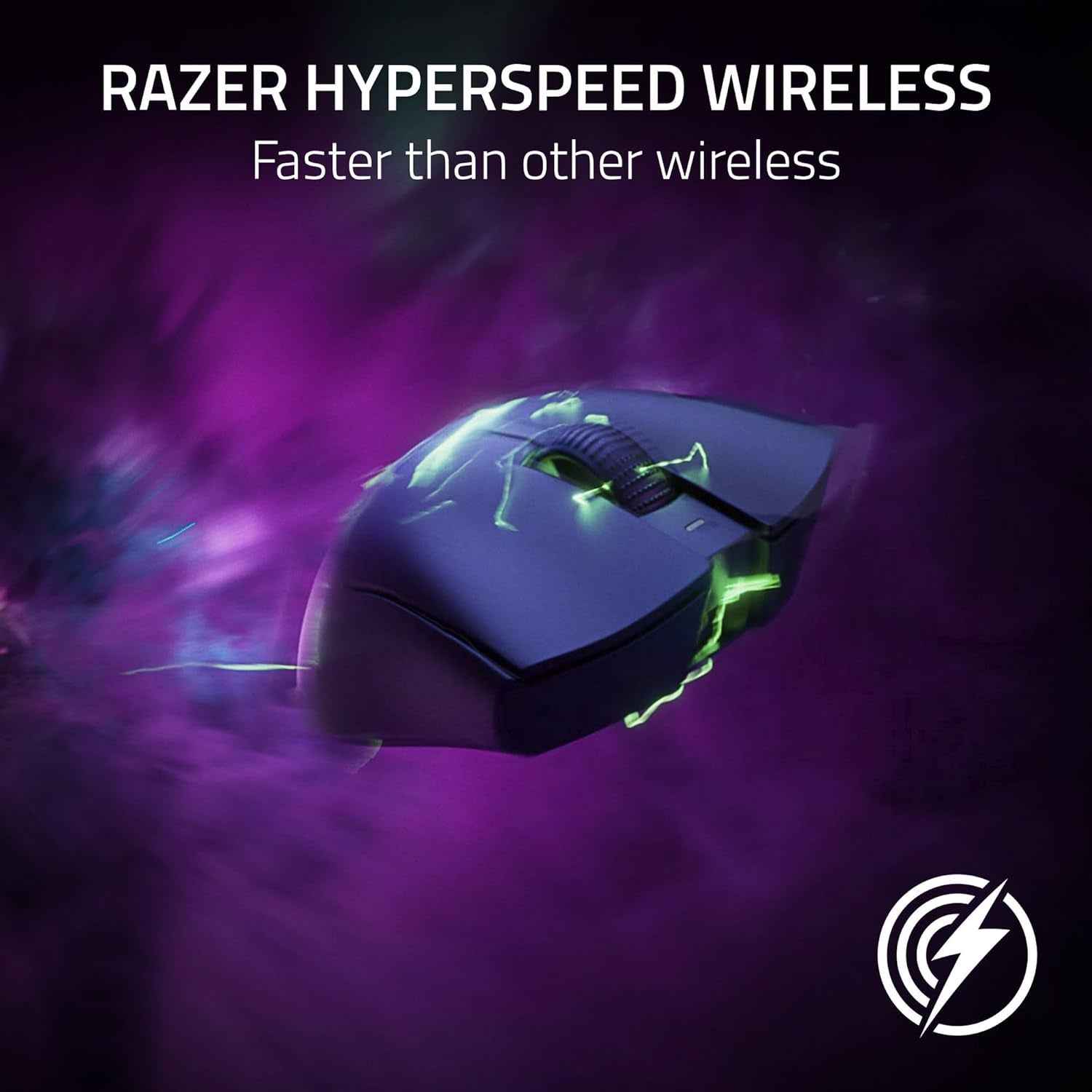 Razer Deathadder V3 Pro Wireless Gaming Maus + Hyperpolling Wireless Dongle: 63G Ultra Lightweight - Focus Pro 30K Optical Sensor - Optical Switches Gen-3-5 Programmierbare Tasten - Schwarz
