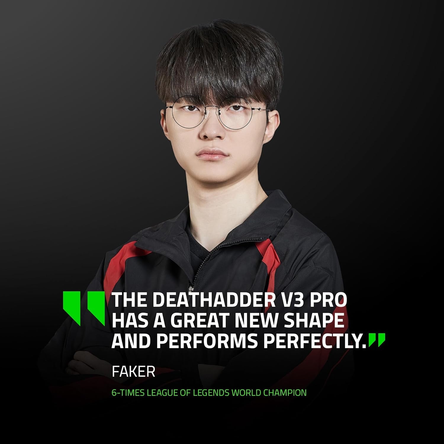 Razer Deathadder V3 Pro Wireless Gaming Maus + Hyperpolling Wireless Dongle: 63G Ultra Lightweight - Focus Pro 30K Optical Sensor - Optical Switches Gen-3-5 Programmierbare Tasten - Schwarz