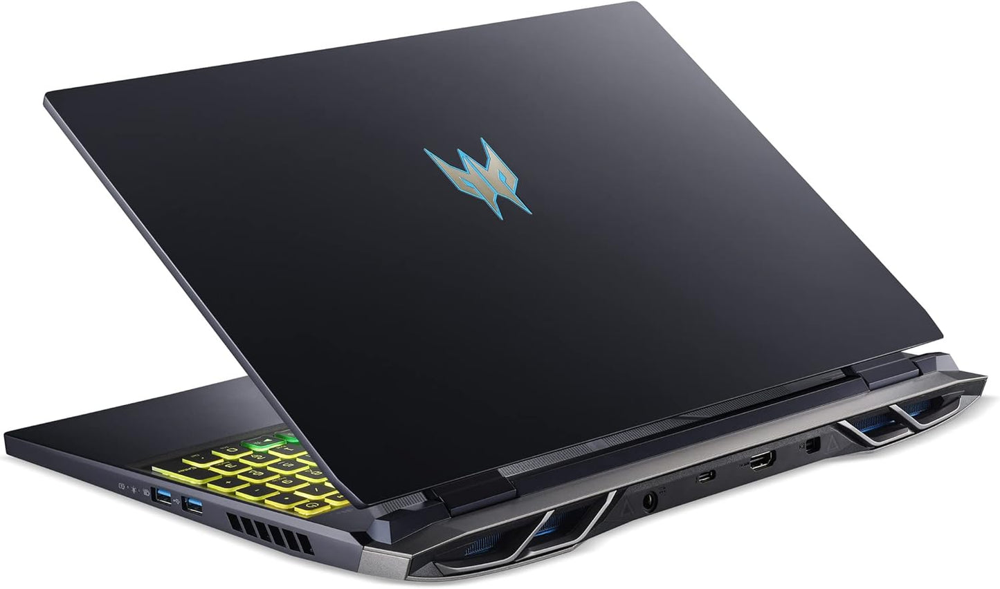 Acer Predator Helios 300 (PH315-55-78YC) Gaming Laptop | 15, 6 FHD 165Hz Display | Intel Core I7-12700H | 16 GB RAM | 512 GB SSD | NVIDIA Geforce RTX 3060 | Windows 11 | QWERTZ Tastatur | Schwarz