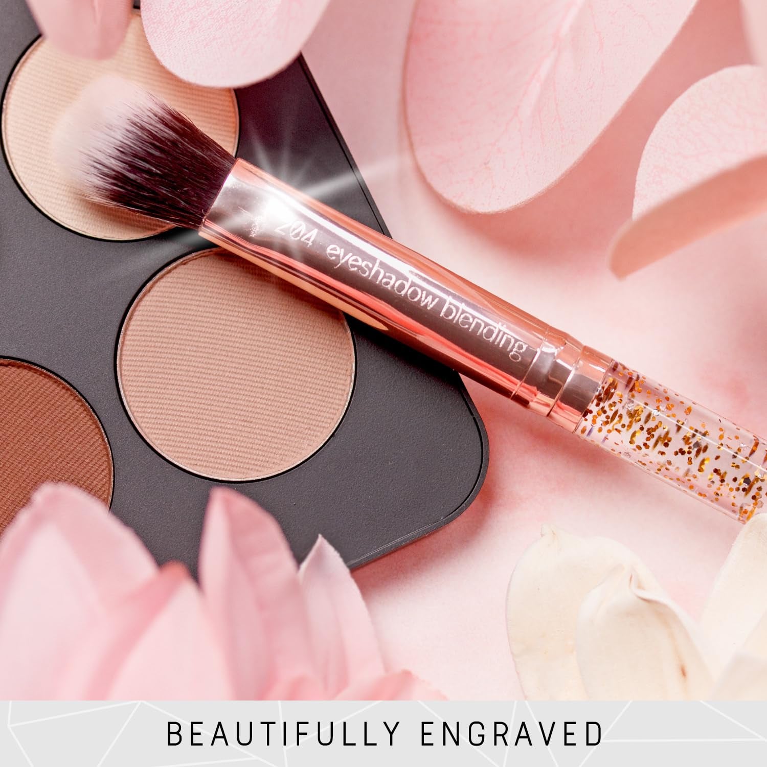 Niré Beauty Make-Up-Pinselset, 15-Teilig: Preisgekrönte Vegane Profi-Pinsel Mit Etui, Niré Make up Schwamm, Pinselreiniger, Guide & Geschenkschachtel