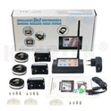 2 in 1   Wireless Electronic Dog Fence System and Dog Training Collar   Beep Shock Vibration Training  for 1/2/3 dogs 6 Sets/lot