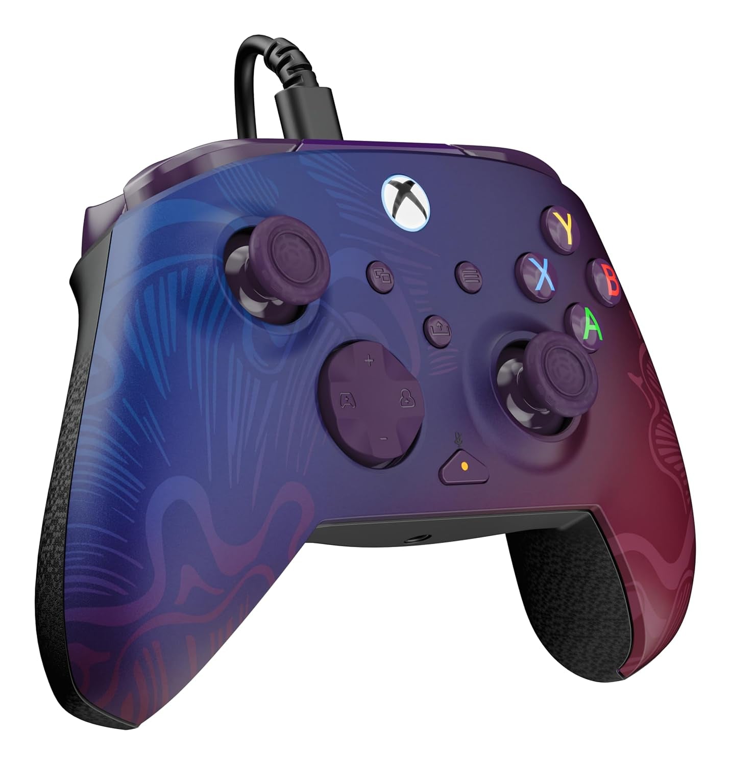 Turtle Beach Rematch Advanced Purple Fade Wired Gaming Controller - Lizenziert Für Xbox Series X, S, Xbox One Und Windows PC, Mit Zuweisbaren Tasten Und Rumble-Feature-Motoren