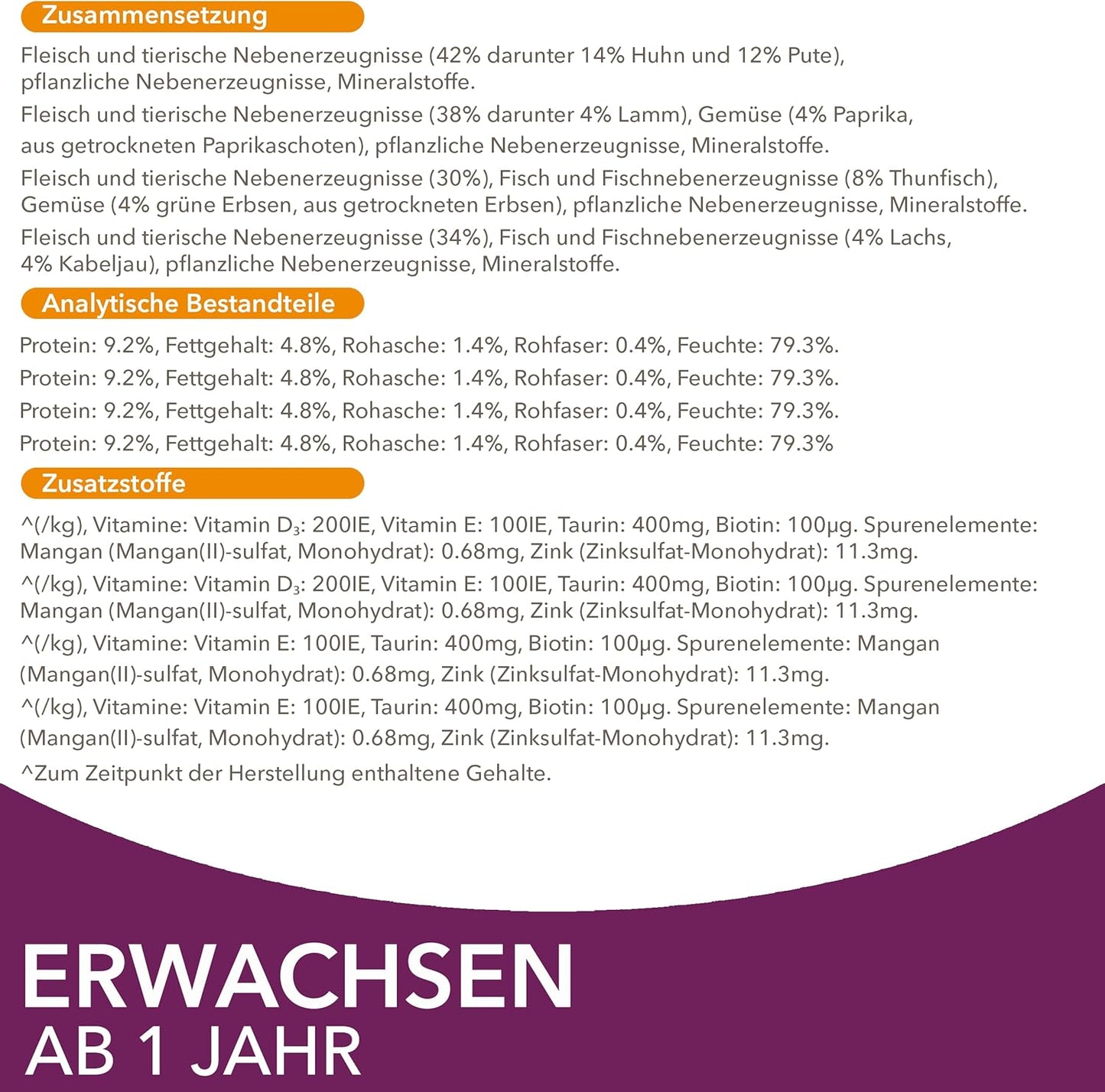 IAMS Delights Land & Sea Collection Katzenfutter Nass - Multipack Mit Fleisch Und Fisch Sorten in Sauce, Nassfutter Für Katzen Ab 1 Jahr, 72 X 85 G