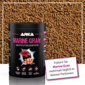 Marine Gran - 1000 Ml / 460 G - Hochwertiges Soft Granulatfutter, Fördert Farbenpracht Und Wachstum Von Meerwasser-Fischen, Kaltgepresst.