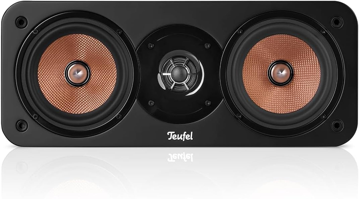Teufel Ultima 20 5.1 Surround Sound System, Front- Oder Downfire-Subwoofer (Optional Kabellos Ansteuerbar), Bassreflex, Hifi Heimkino Soundsystem (Schwarz)