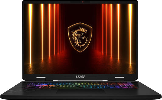 MSI Crosshair A17 HX, Gaming-Laptop, 17" QHD+ 240 Hz Display, AMD Ryzen™ 9 8940HX, NVIDIA Geforce RTX 5070, 32 GB RAM, 1 TB SSD, Windows 11 Home, QWERTZ Tastatur, Cosmos Grau, D8WGKG-010