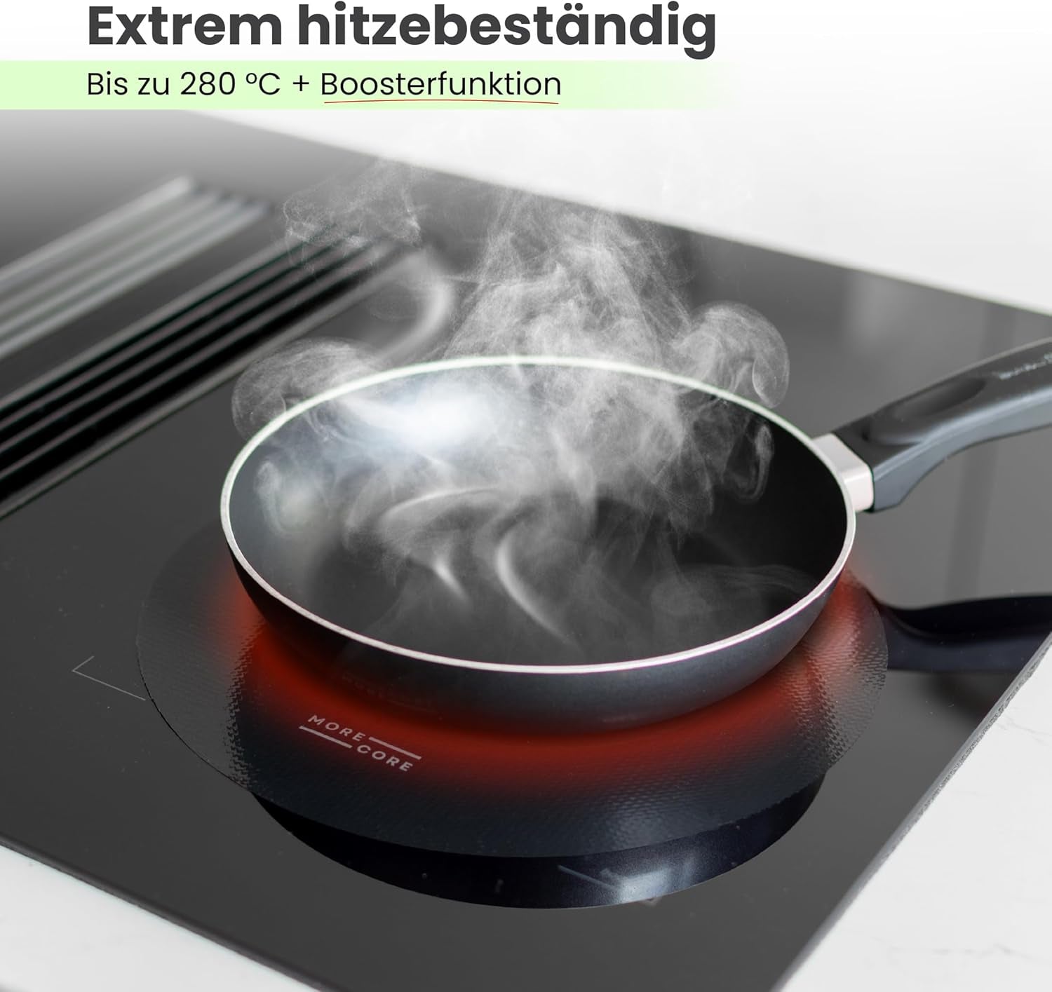 Induktionsschutzmatte | Herdabdeckplatte | Herdabdeckung Induktionsfeld | Kochfeld Abdeckung | Induktionsmatte | Abdeckung Induktionskochfeld | Silikon Matte | Herdabdeckplatten | 5 Stück