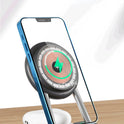 3 IN 1 Desk Magnet Stand 15W Fast Wireless Charger For Apple Watch iPhone 14 13 12 11 Pro Max 13 12 Mini Samsung S23 S22 Qi Base