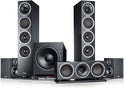 Teufel Theater 500 Surround 5.1 Heimkino-Set - Kinoatmosphäre Surround Sound System, Mächtiger Subwoofer, Allrounder Für Musik, Filmton Und Games, Dipol-Rear-Lautsprecher, Bassreflex - Schwarz