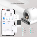 Factory Direct Smart Litter Box with Ionization Deodorization, Automatic Sensor Cleaning, Self-Flushing Cat Toilet