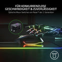 Razer Basilisk V3 - Kabelgebundene, Anpassbare Gaming Maus Mit Chroma RGB Für PC / Mac (10+1 Programmierbare Tasten, Neigbares Hyperscroll Mausrad, Ergonomisches Design) Schwarz