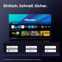 Hisense 43E7Q PRO Fehrnseher,43 Zoll, 4K UHD QLED, Smart Tv,144Hz Game Mode Pro,Filmaker Mode, AMD Freesync Premium,Ai HDR Upscaler,Dolby Vision Iq,Dolby Atmos,Sprachsteuerung [2025]