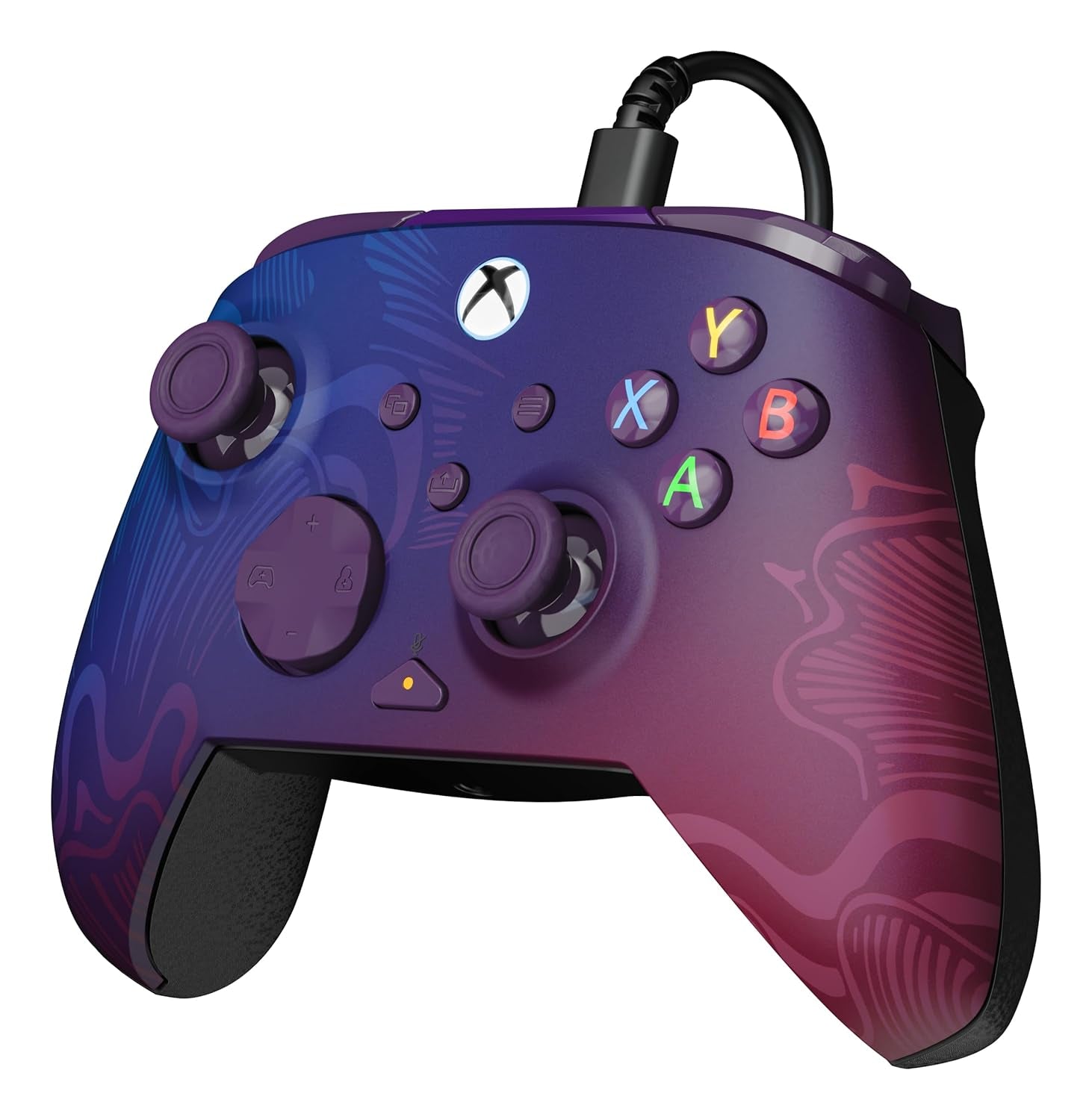 Turtle Beach Rematch Advanced Purple Fade Wired Gaming Controller - Lizenziert Für Xbox Series X, S, Xbox One Und Windows PC, Mit Zuweisbaren Tasten Und Rumble-Feature-Motoren