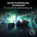 Razer Deathadder V3 Pro Wireless Gaming Maus + Hyperpolling Wireless Dongle: 63G Ultra Lightweight - Focus Pro 30K Optical Sensor - Optical Switches Gen-3-5 Programmierbare Tasten - Schwarz
