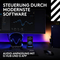 Logitech G Astro A50 LIGHTSPEED, Kabelloses Gaming-Headset + Basisstation (5. Generation), PRO-G GRAPHENE, 3-System-Umschaltung, USB-C, Xbox, PS5, Pc/Mac, Nintendo Switch/Switch 2, Bluetooth - Schwarz