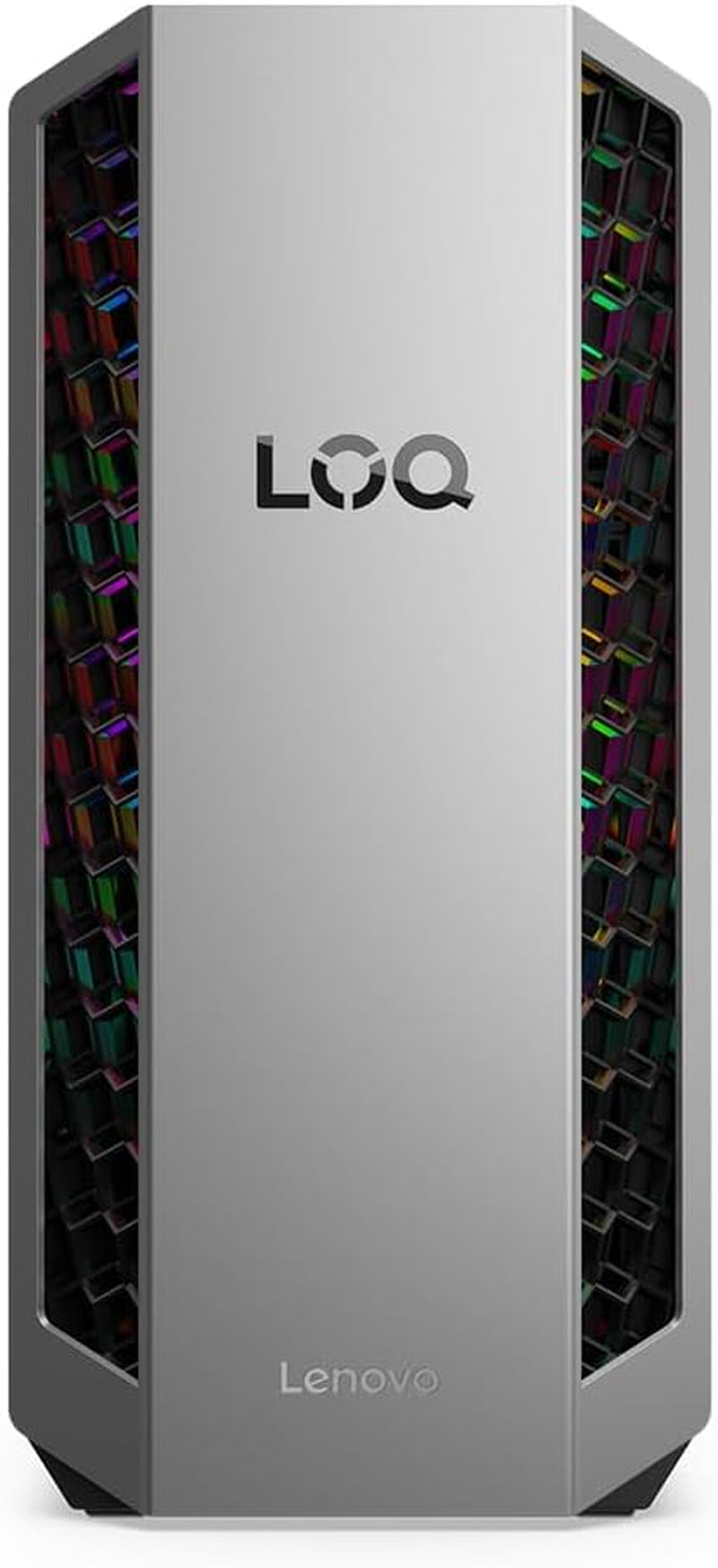 Lenovo LOQ Tower Gaming Desktop-Pc | NVIDIA Geforce RTX 5060 8GB | AMD Ryzen 7-8745HX | 32RAM | 1TB | Win11 | 26L | Luna Grau-Eclipse Black | 3 Monate Gamepass