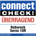 Roborock Saros 10R Saugroboter Mit Wischfunktion&Angebbarem Wischmopp, 22,000 Pa, 7,98Cm Ultra-Slim Design, Starsight System 2.0, Zero-Tangle System