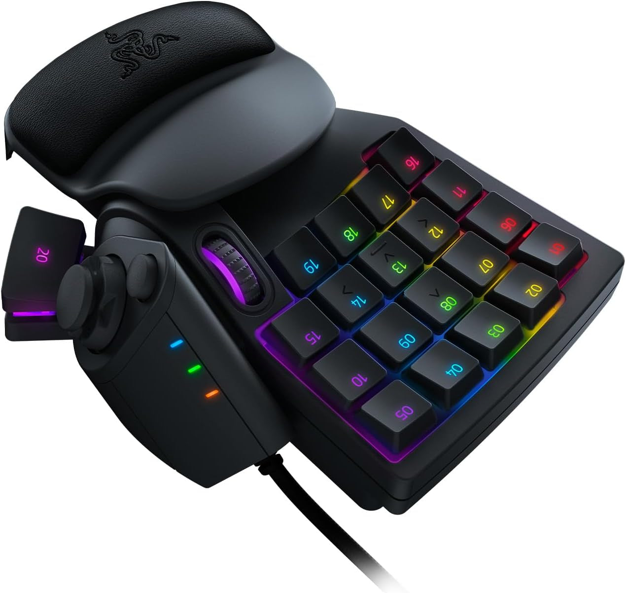 Razer Tartarus V2 - Gaming Keypad (Gamepad Mit Mecha-Membranen Tasten, 32 Programmierbare Tasten, 8-Wege Thumbpad, Handballenauflage, Hypershift, RGB Chroma Beleuchtung) Schwarz