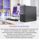 Dell Tower plus EBT2250 Desktop-Pc - Intel Core Ultra 7 Series 2, 16GB RAM, 1TB SSD, NVIDIA Geforce RTX 5060, Wi-Fi 7, HDMI, Thunderbolt 4, Mcafee Business Protection 1 Jahr, Windows 11 Pro, Graphit
