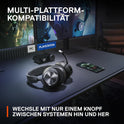Steelseries Arctis Nova Pro Wireless - Multi-System Gaming Headset (PC, PS5, Switch + Bluetooth) - Hi-Fi-Treiber - Infinity Power System Mit 2 Akkus - Active Noise Cancellation - Clearcast Gen2 Mikro