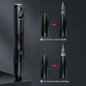 TATELF Kabellos Permanent Make up Maschine Mit 2 Stück Handgriff 10 Stück Patronennadeln Microblading Zubehör Für Lip Eyeliner Ombre Powder Brows Microshading Zubehör