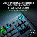 Razer Huntsman V3 Pro Tenkeyless - Analoge Optische TKL E-Sport PC Gaming-Tastatur Ohne Ziffernblock - Snap Tap - Rapid Trigger - Digitaler Drehregler & Steuerungstaste - QWERTZ De-Layout | Schwarz