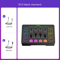 Fifine Game Live Streaming Equipment SC3 Full Set USB External Sound Card Microphone Desktop Karaoke