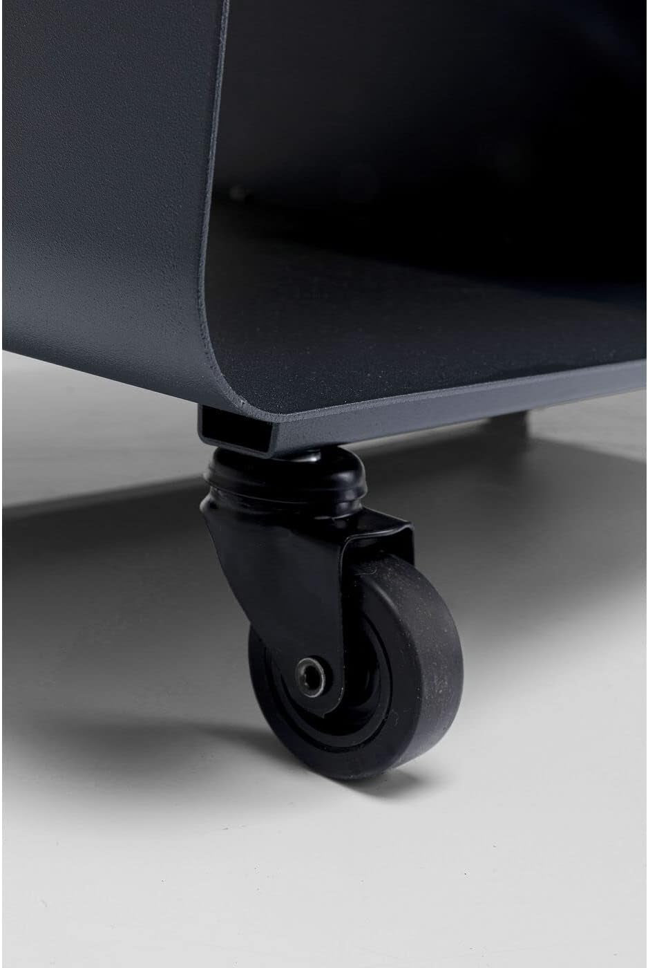 Kare Design Lowboard Lounge M, Grau, 30X90X42 Cm, Sideboard, Tv-Board, Stahl Gestell, Rollbar, Minimalistisch, Industrial, Wohnzimmer