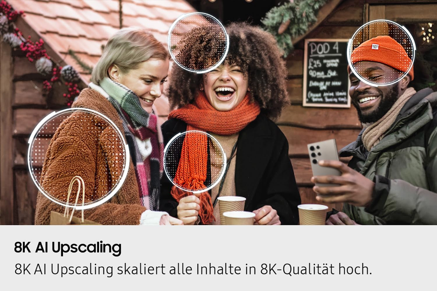 Samsung Neo QLED 8K QN900F 75 Zoll (189 Cm) Mini LED Fernseher, Antireflexion, 8K AI Upscaling, Metal Frame Design, Knox Security, Dolby Atmos, Art Store Galerie, Samsung Vision AI Smart TV