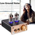 Nobsound NS-08E Kopfhörerverstärker Mit Röhren, Hifi Mini Valve Tube Headphone Amplifier Stereo Amp Audio