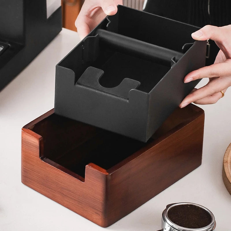 Coffee Batter Box Handle Bracket Powder Pressing Seat Coffee Batter Box