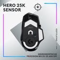 Logitech G502 X plus LIGHTSPEED Kabellose Rgb-Gaming-Maus - Optische Maus Mit LIGHTFORCE Hybridschaltern, LIGHTSYNC RGB, HERO 25K Gaming-Sensor, Kompatibel Mit PC - Macos/Windows - Schwarz